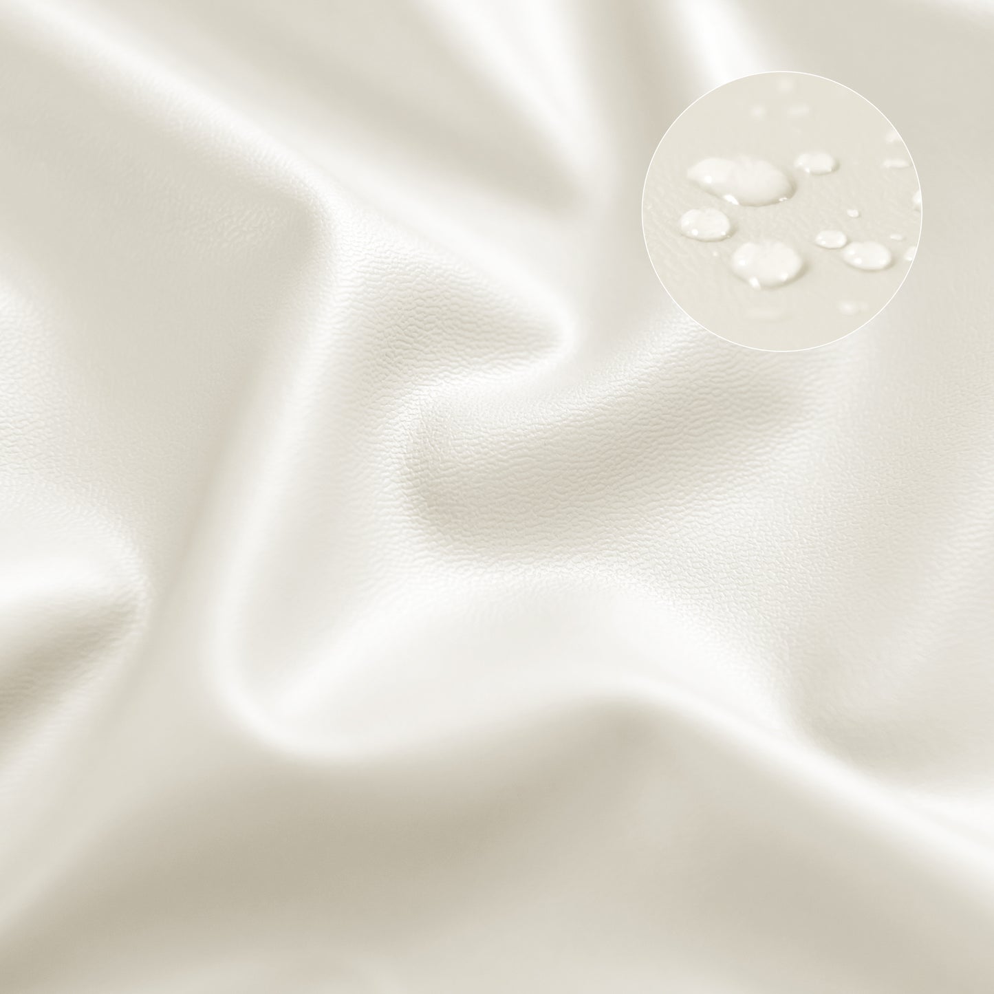 iEventStar PU Faux Leather Waterproof Stretch Dining Chair Cover Chair Protector Slipcovers Covers