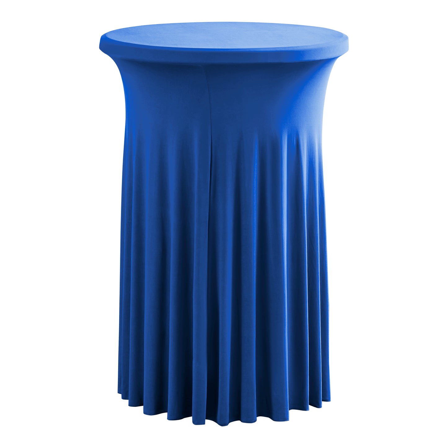 iEventStar 32" Highboy Cocktail Round Stretch Spandex Table Cover Hunter Green Christmas Table Skirt High Top Tablecloth