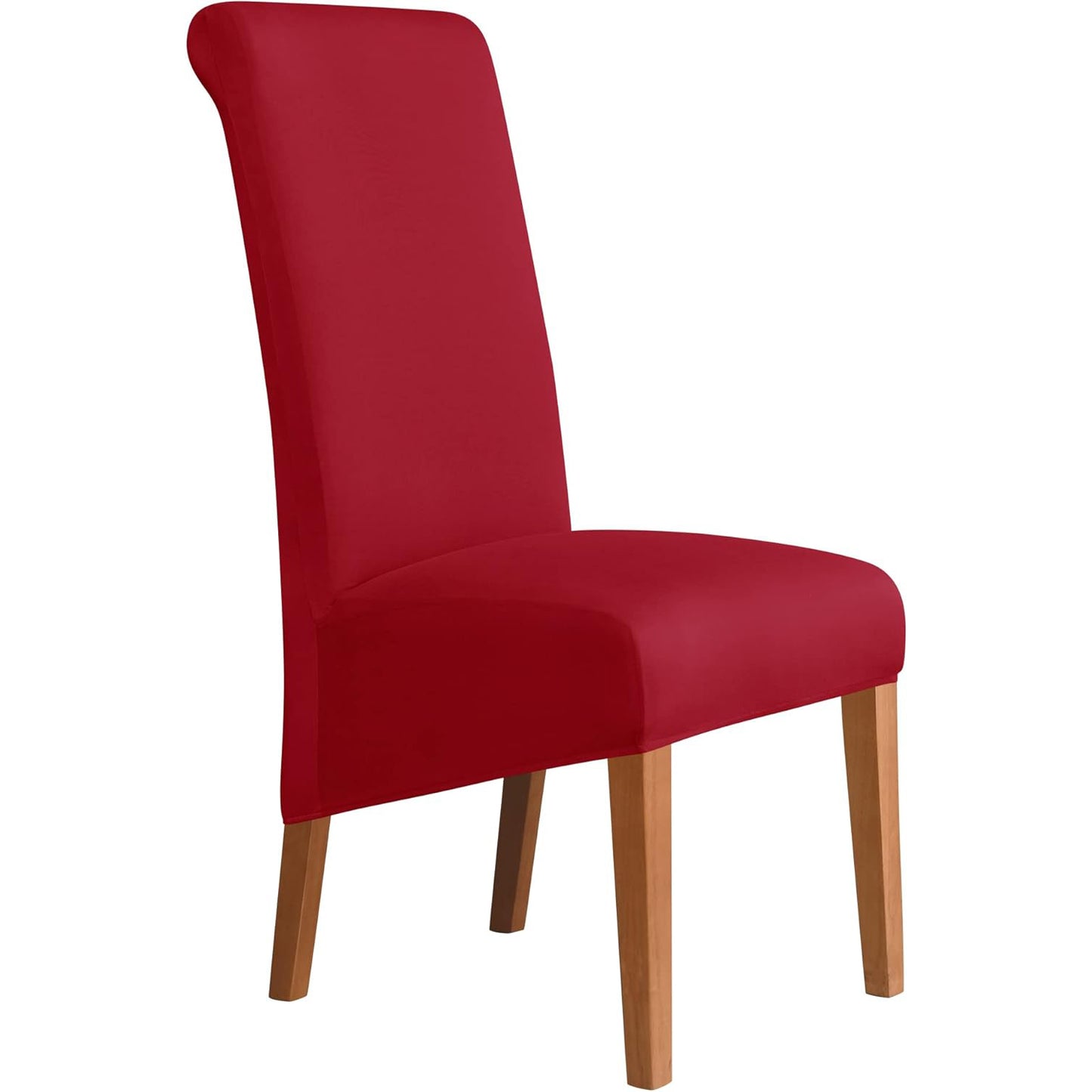 iEventStar Oversized Extra Large Size Christmas Chair Cover Red High Back Chair Covers Chair Protectors Seat Slipcovers for for All Seasons